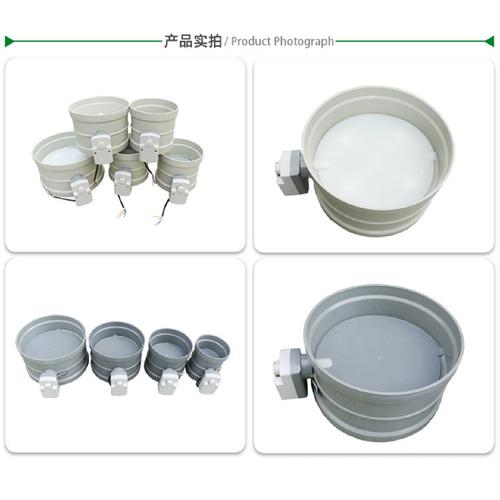 pp电动风阀风量调节阀实验室排风ac220v防腐电动风阀化工密闭阀